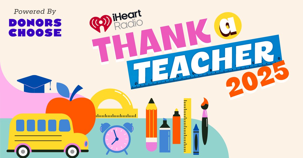 NewsTalk 550 KFYI (@kfyi) on Twitter photo Now's your chance to thank a teacher that's made a difference in a big way with #iheartradio's Thank A Teacher, #sponsored by <a href="/DonorsChoose/">DonorsChoose</a>. Click the link to nominate a public school teacher to win $5,000 to stock their classroom. iheartradio.com/teachers Now's your chance to thank a teacher that's made a difference in a big way with #iheartradio's Thank A Teacher, #sponsored by <a href="/DonorsChoose/">DonorsChoose</a>. Click the link to nominate a public school teacher to win $5,000 to stock their classroom. iheartradio.com/teachers