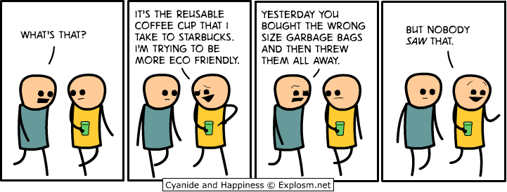 Explosm's tweet image. Looking good 😎