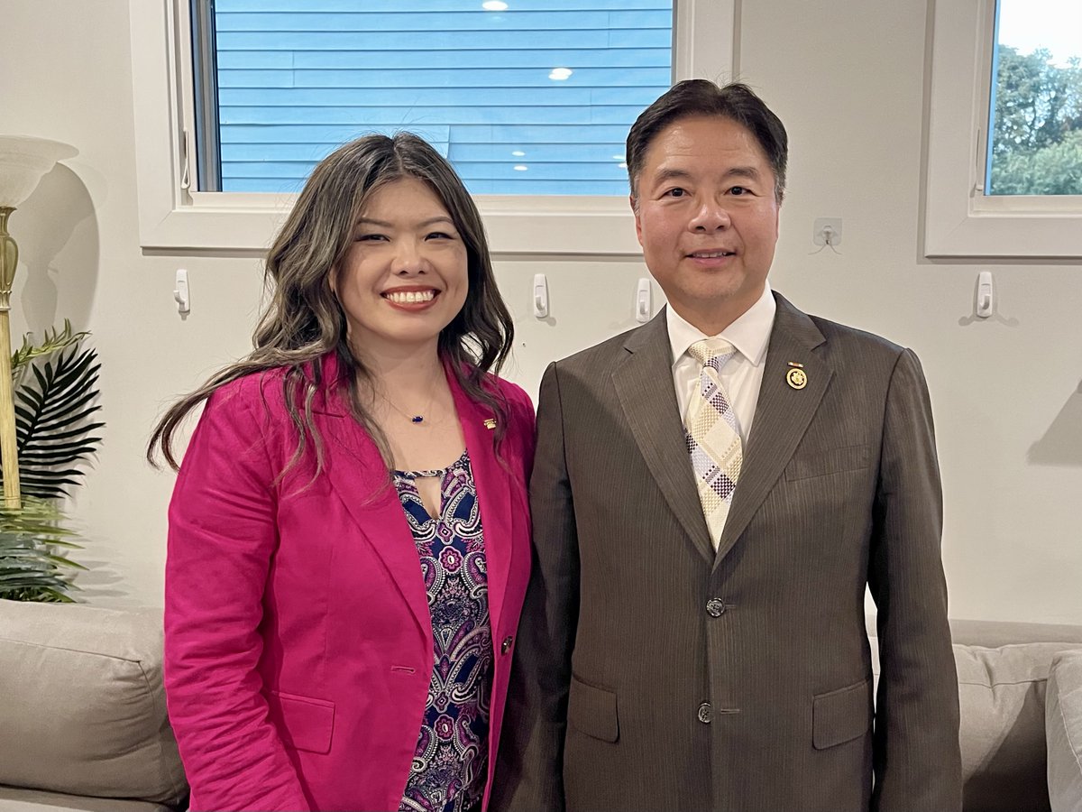 Thank you <a href="/tedlieu/">Ted Lieu</a> for headlining our event last night! Congressman Lieu is on the frontlines of fighting back against the chaos coming out of DC, and I'm grateful for his leadership.