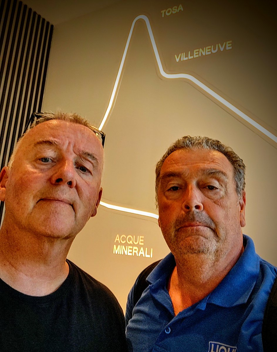 My day started with 02.45 alarm, <a href="/SacredSport/">SACRED COFFEE SPORT</a>  espresso lunghi with home-made hazelnut and black cherry biscotti.

Via <a href="/britishairways/">British Airways</a>  T5 lounge full- English breakfast, <a href="/Hertz/">Hertz</a> super- service at Bologna airport, a lovely afternoon in the paddock <a href="/autodromoimola/">Autodromo di Imola</a> 

A good day.