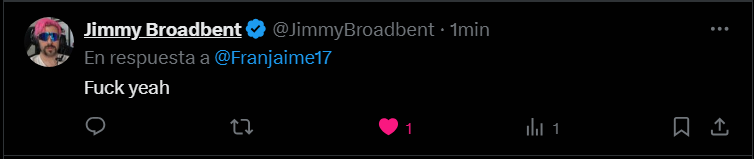 Franjaime17's tweet image. Momento destacado de esta cuenta: