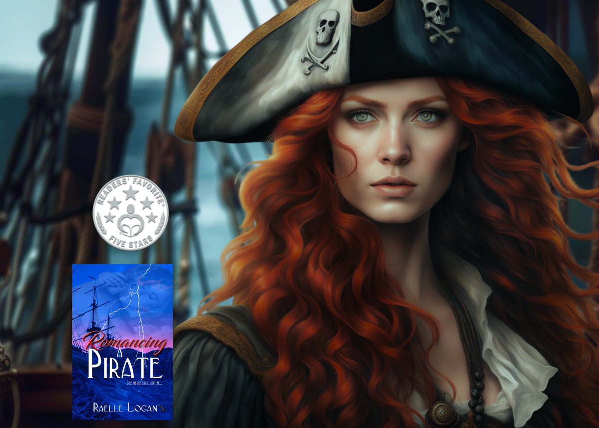 "Cinematic descriptions that leap off the page. A captivating blend of romance and adventure that will keep readers on the edge of their seats." Review by READERS' FAVORITE BOOK AWARDS.
⭐️⭐️⭐️⭐️⭐️
ROMANCING A PIRATE #PirateBooks #romance #HistoricalRomance #RomanceReaders