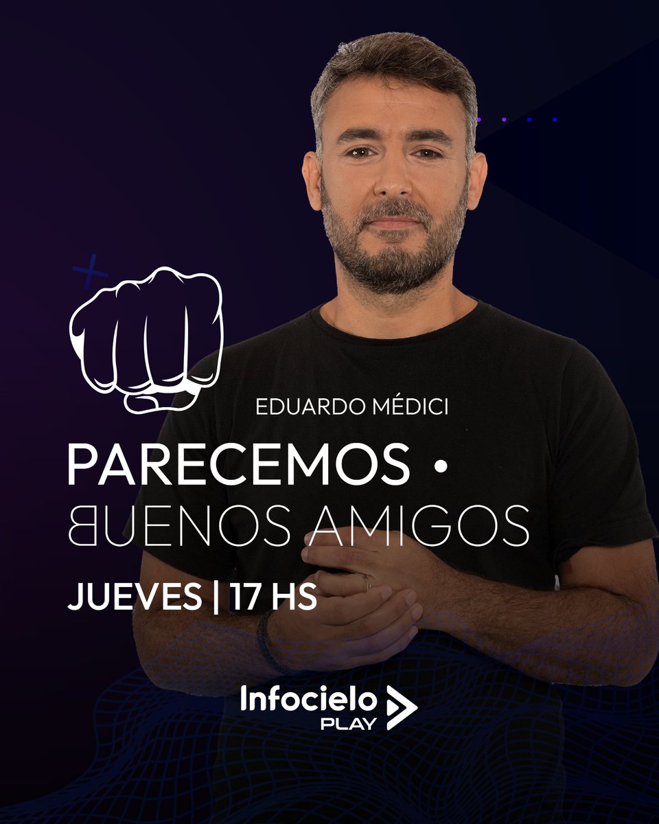 Infocielo (@infocielo) on Twitter photo 🔵 ¡HOY HAY #PBA!
Desde las 17:00 <a href="/Duardez/">Eduardo Médici</a> recibe a dos conocidos invitados del ciclo, que finalmente serán la cabeza de lista de Somos Buenos Aires en la octava sección: <a href="/pablonicoletti_/">Pablo Nicoletti</a> y <a href="/antoCmoreno/">Anto Moreno</a>.
EN VIVO: youtu.be/Cip-HvtzQWU 🔵 ¡HOY HAY #PBA!
Desde las 17:00 <a href="/Duardez/">Eduardo Médici</a> recibe a dos conocidos invitados del ciclo, que finalmente serán la cabeza de lista de Somos Buenos Aires en la octava sección: <a href="/pablonicoletti_/">Pablo Nicoletti</a> y <a href="/antoCmoreno/">Anto Moreno</a>.
EN VIVO: youtu.be/Cip-HvtzQWU