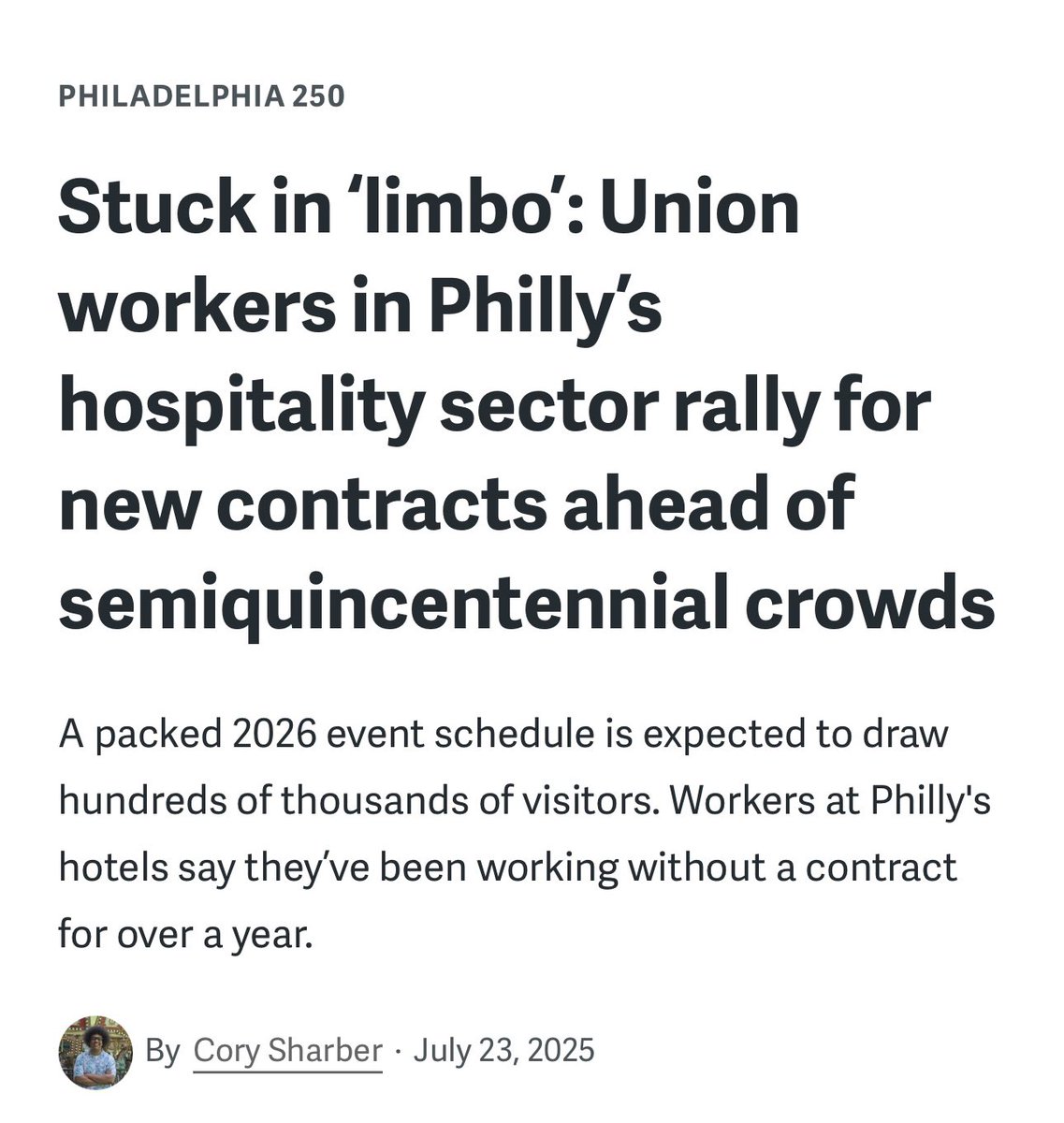 cmninaahmad's tweet image. As a Council Member, I was proud to stand on the picket line in solidarity with Philadelphia’s hospitality workers.
It’s more important now than ever to ensure fair wages, job security, and dignity on the job. #cmahmad #whyy #hospitalityworkers #unionstrong