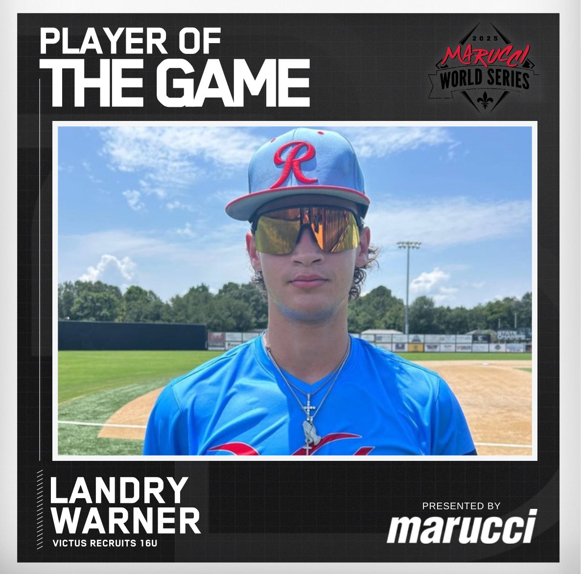 2D Sports Louisiana (@2dsportsla) on Twitter photo ⭐️Player of the Game⭐️
Landry Warner (<a href="/LandryWarner23/">Landry Warner</a>)
Victus Recruits 16U
#MWS25
@maruccisports ⭐️Player of the Game⭐️
Landry Warner (<a href="/LandryWarner23/">Landry Warner</a>)
Victus Recruits 16U
#MWS25
@maruccisports