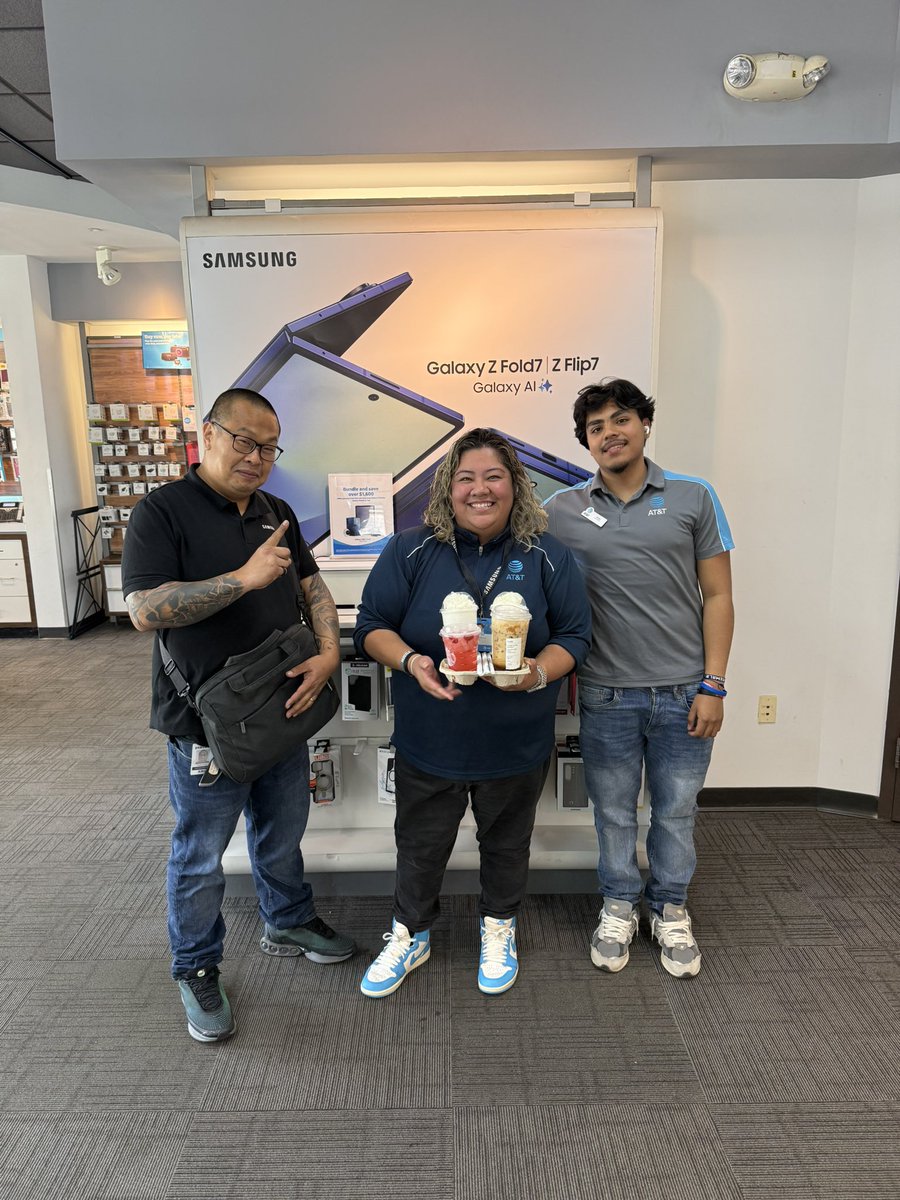 Dayana Villa (@dayanavatt) on Twitter photo Got a visit from our Samsung representative Teddy! Ensuring we are ready for the Samsung launch tomorrow! Bought us some coffee to gets us fueled up π₯ <a href="/TheNEStates/">Northeast States</a>
<a href="/D_Zargos/">Dan Zargos</a> Got a visit from our Samsung representative Teddy! Ensuring we are ready for the Samsung launch tomorrow! Bought us some coffee to gets us fueled up π₯ <a href="/TheNEStates/">Northeast States</a>
<a href="/D_Zargos/">Dan Zargos</a>