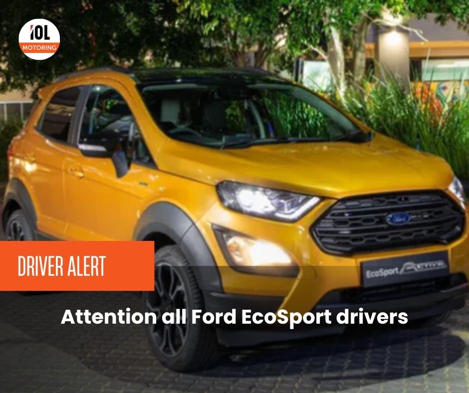 IOLmotoring's tweet photo. Attention all Ford EcoSport drivers
#FordEcoSport #CarMaintenance #OwnerTips 
https://t.co/WKBuoYaoov https://t.co/qwskUA8rSr