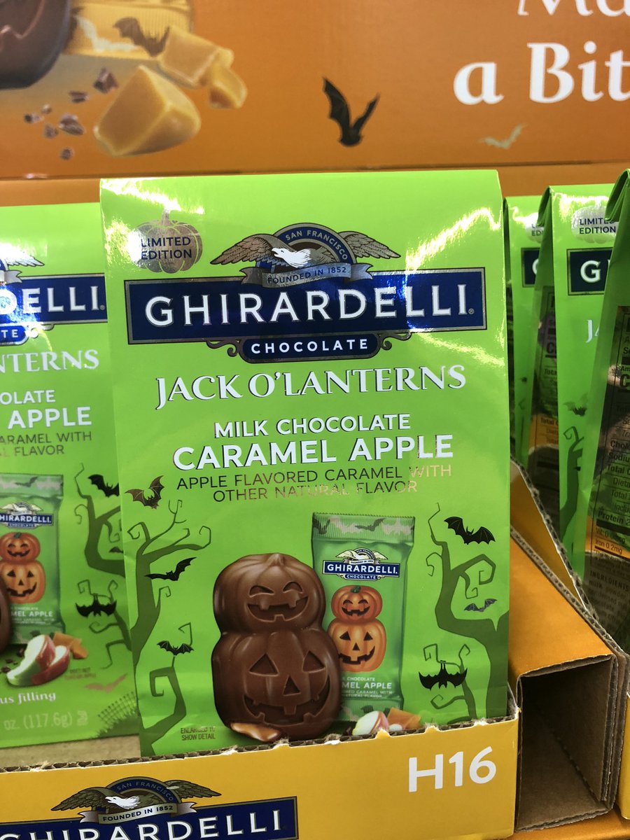 DomesticDogMom's tweet image. Which one?  #fallcandy #Ghiradelli