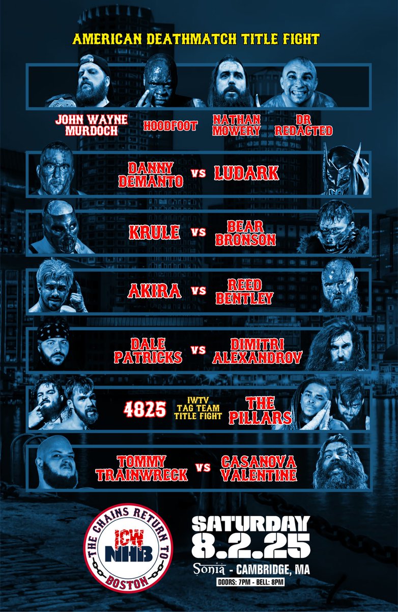 ICW No Holds Barred ⛓ tweet media