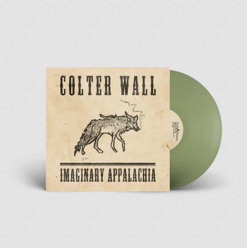 mindbombrecords's tweet image. Now In Stock: Colter Wall-Imaginary Appalachia 10th Anniversary Edition LP On Opaque Olive Coloured Vinyl.
Includes original album track listing plus “Sleeping on the Blacktop” and “The Devil Wears a Suit and Tie” live from the Original 16 Brewery Sessions.