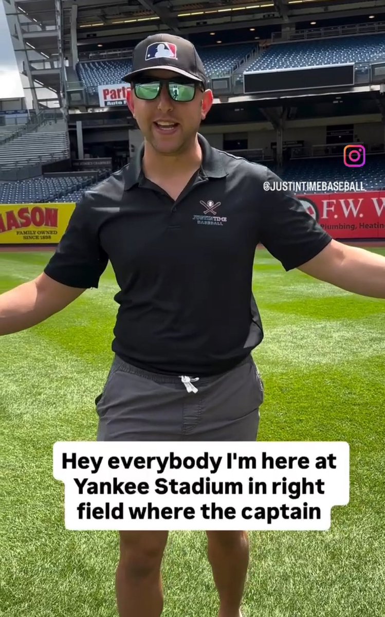 So cool that <a href="/justintimebase1/">JustinTime Baseball</a> got to share some fundamentals from <a href="/yankeestadium/">Yankee Stadium</a> this week! I profiled his #baseball tip of the day on <a href="/OneLegUpAlex/">Alex Garrett</a> ! spreaker.com/episode/justin…