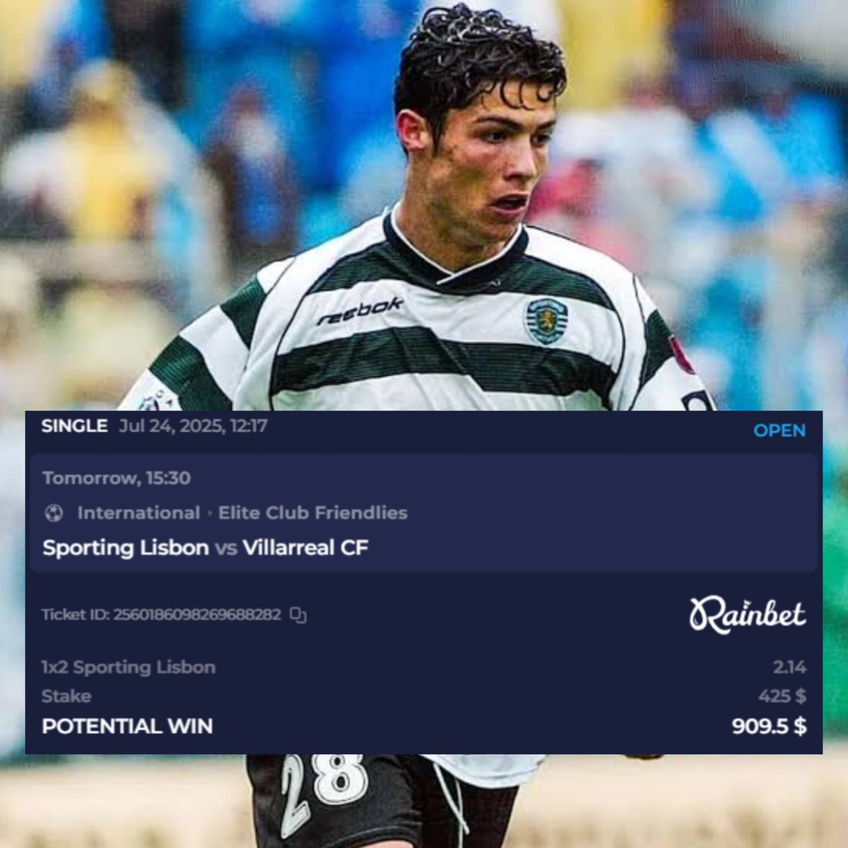 MadridPreeti's tweet image. Sporting gave us Cristiano Ronaldo and Sporting is going to give us this win against Villarreal