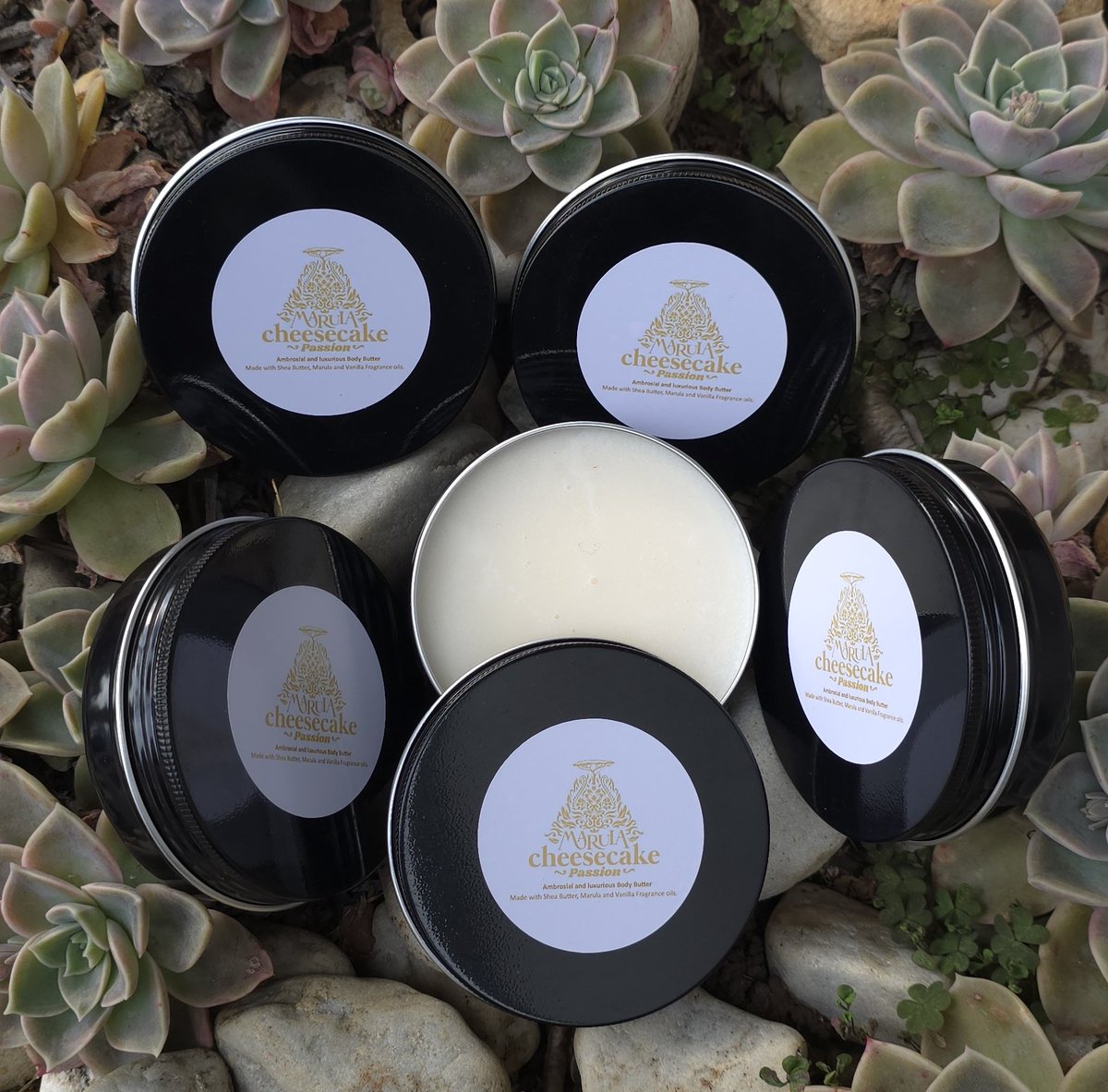 MarulaCheesecak's tweet photo. New addition to @MarulaCheesecak
Body Butter: Shea Butter, Marula &amp; Vanilla Fragrance Oils.
#MCPBodyButter 
#MarulaCheesecakePassion https://t.co/fpcaKEuUJN