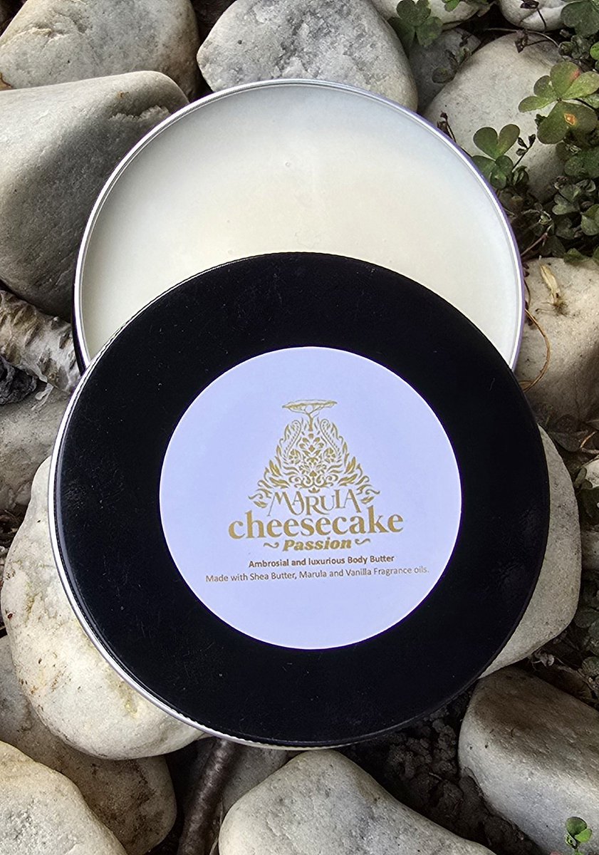 New addition to <a href="/MarulaCheesecak/">Marula Cheesecake Passion™ (Pty) Ltd</a>
Body Butter: Shea Butter, Marula &amp; Vanilla Fragrance Oils.
#MCPBodyButter 
#MarulaCheesecakePassion