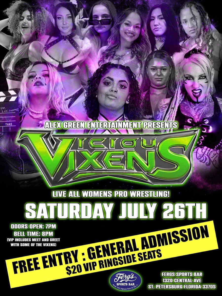 Vicious Vixens tweet media