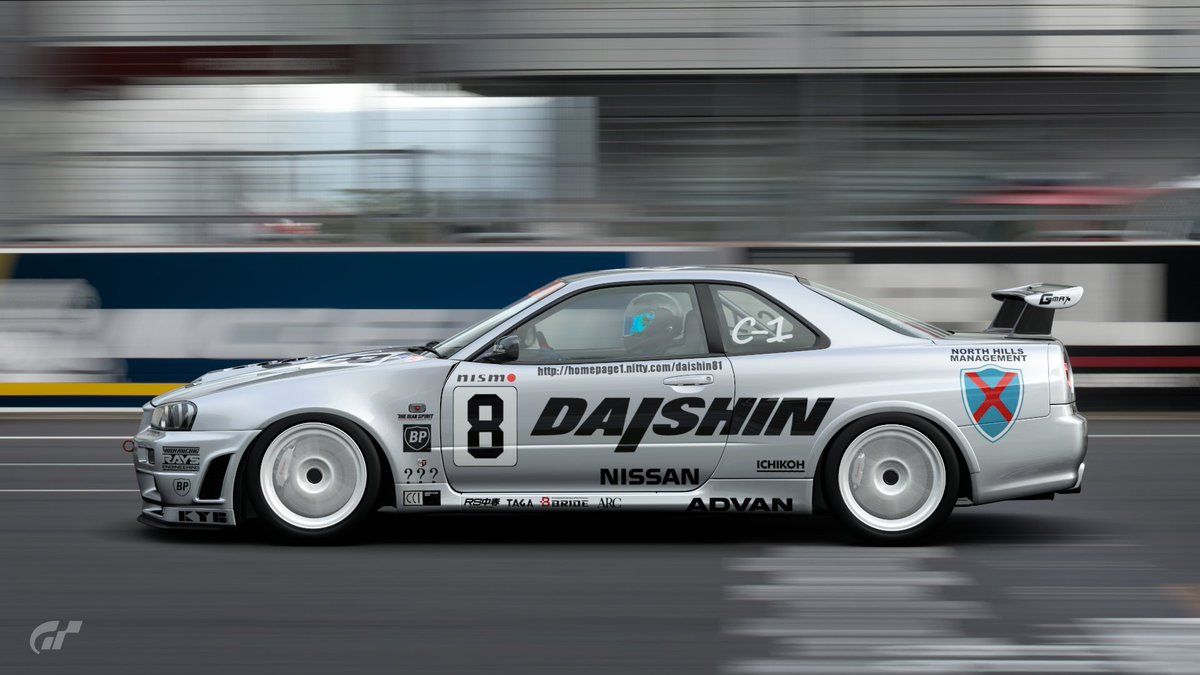 DAISHIN GTR R34 スーパー耐久