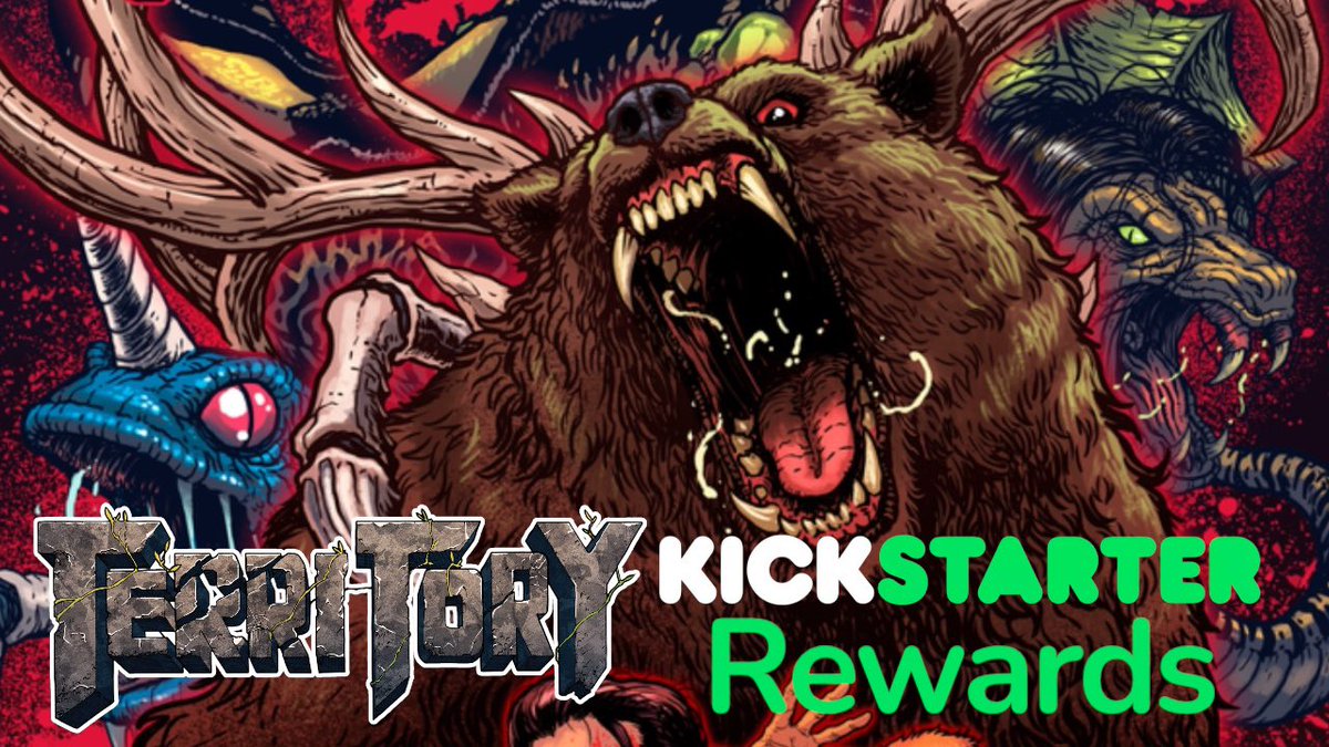 MaserSquad's tweet image. We got our Kickstarter rewards for Blake McCarthy's Territory Issue 5 it features covers from artist like @spankzilla85. This one of our favorite Indie Kaiju series and we are so happy to see it get the send off that it deserves. youtu.be/rB7W96WIEns