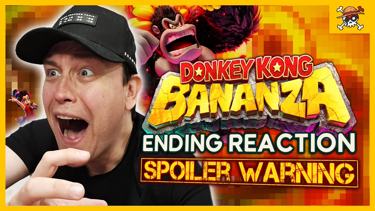 RogersBase's tweet image. Donkey Kong Bananza Final Boss and Ending - RogersBase Reacts
youtube.com/watch?v=AvdH0S…
#DonkeyKongBananza had one of the most satisfying finales of any Nintendo game EVER. It's been a week since release so I felt now was the perfect time to share my reaction! SPOILERS, OBVIOUSLY!