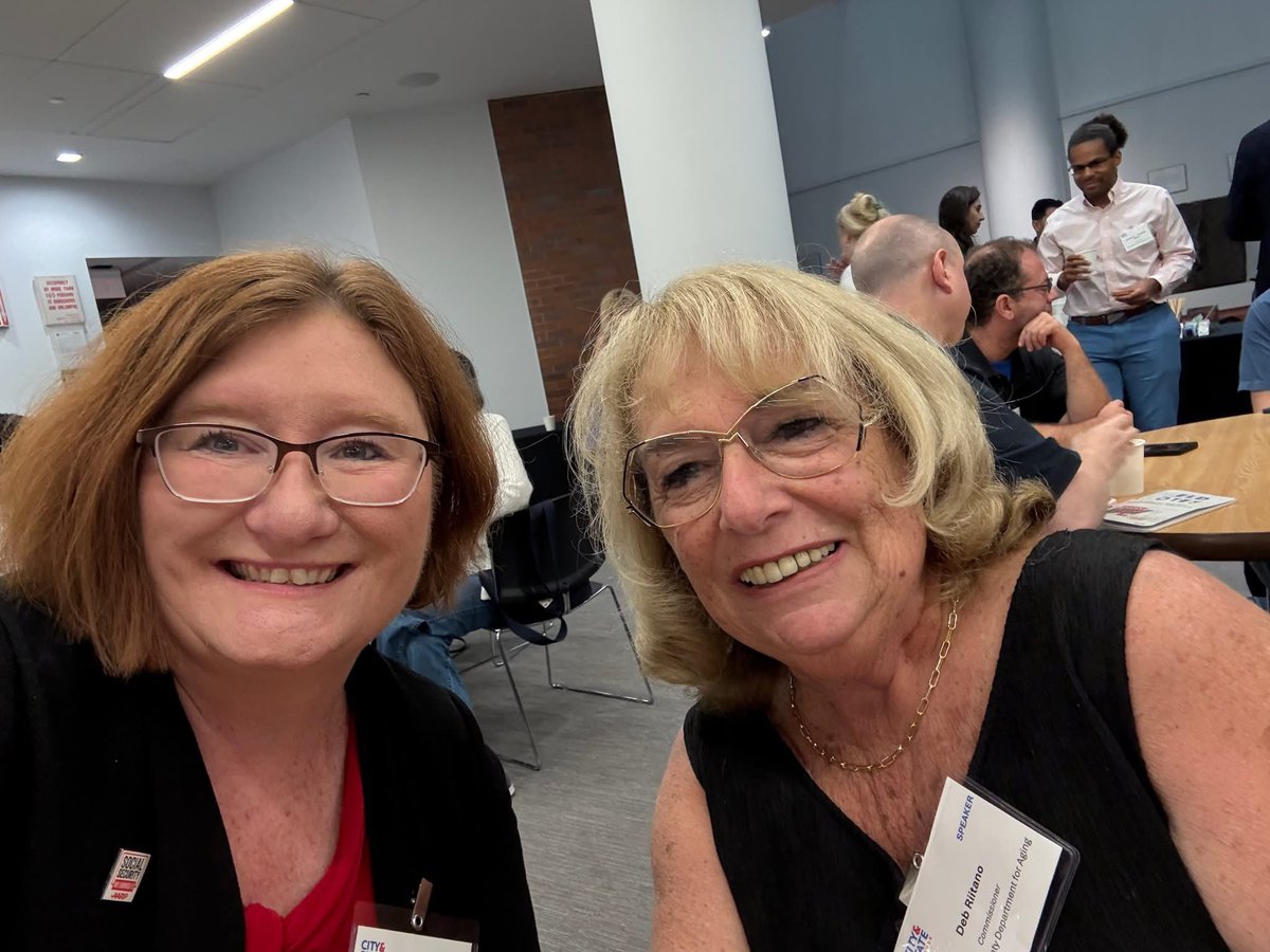 MCCoyCountyExec's tweet image. Proud to share that Commissioner Deborah Riitano represented Albany County today as a panelist at the City and State New York Aging Summit in New York City. This event brings together experts to address age-friendly care, ageism, the caregiving crisis, and the changing needs of…