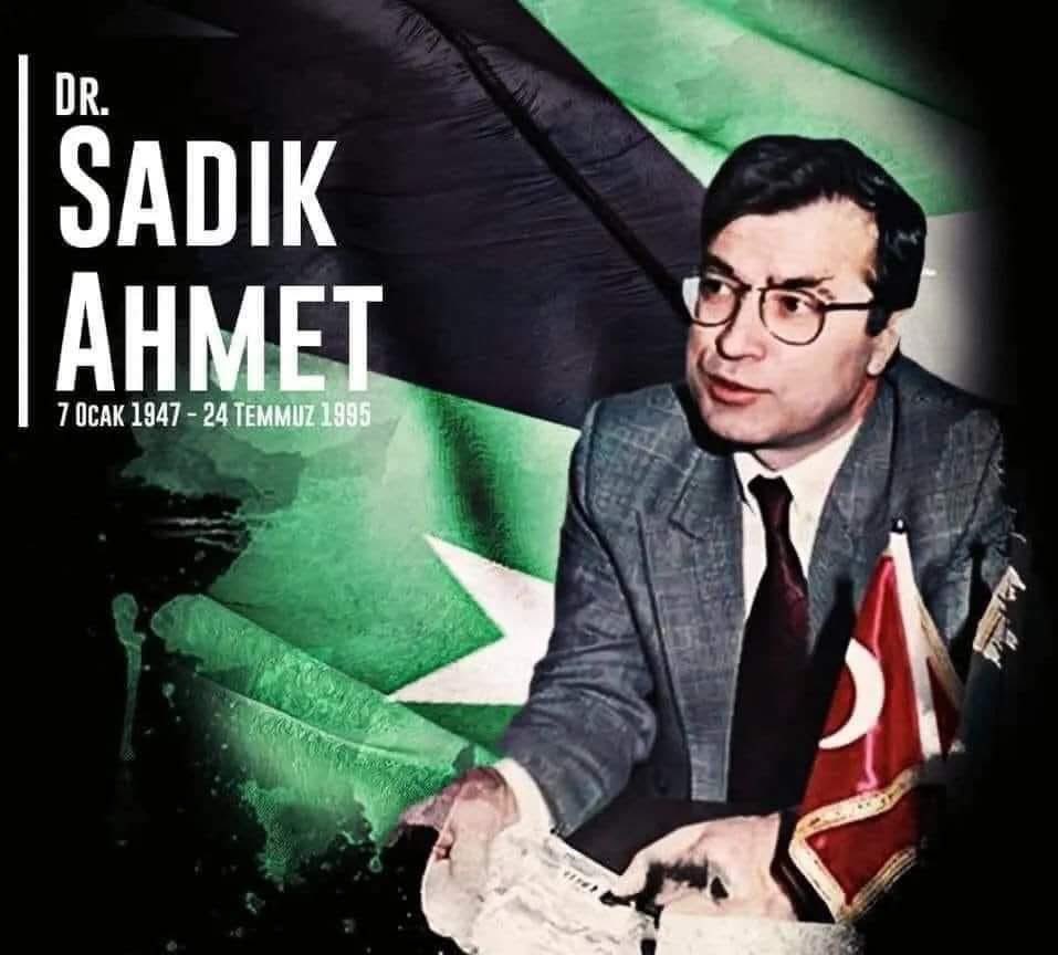 Ömrünü Türklük davasına vakfetmiş, Batı Trakya Türkleri'nin lideri Dr. Sadık AHMET'i şahadetinin yıldönümünde rahmet ve minnetle anıyorum.

Ruhu şad olsun... 🇹🇷