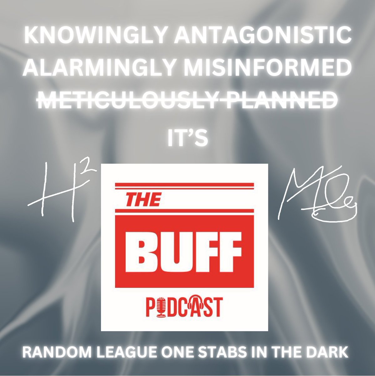 MarcIles's tweet image. The Buff Podcast, out tomorrow AM. It's that time of year again... #bwfc
