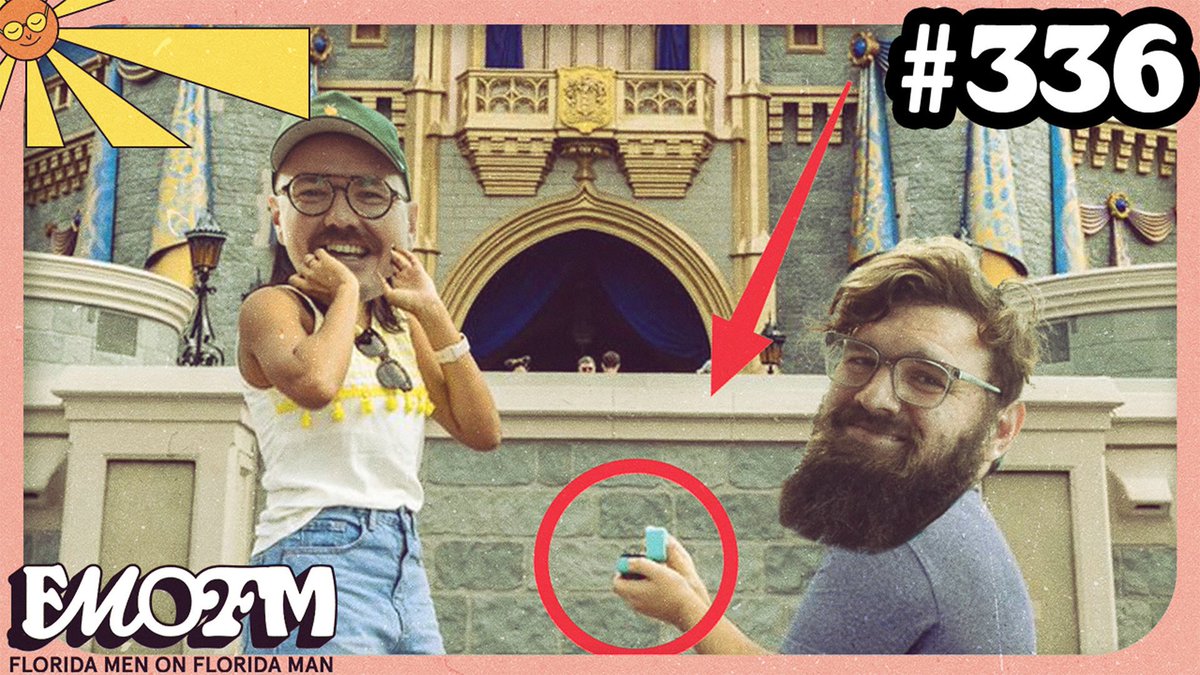 fmofmpodcast's tweet image. Josh Mills and Wayne McCarty are joined by comedian and writer Connor Jacobson to discuss your favorite Florida Man headlines, take a deep dive into private Disney Facebook groups, and unravel the mystery behind Disney's magical mosquito repellent (it’s witchcraft)