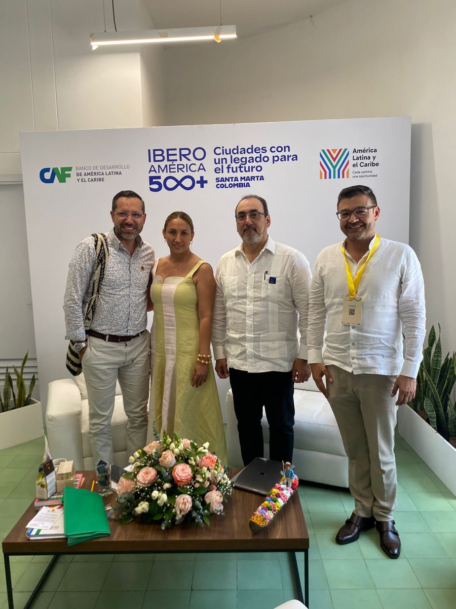 Es un honor poder estar en el Conversatorio Iberoamérica 500+ ciudades con legado de la <a href="/AgendaCAF/">CAF</a>. 

En este escenario mostramos como el Plan de Desarrollo de Bucaramanga ha sido estructurado para conservar y proteger nuestra biodiversidad y el patrimonio material de la ciudad.