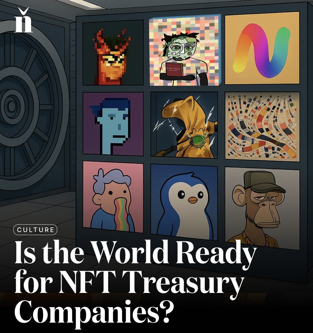 Fixed it for you, <a href="/mattmedved/">medved</a> 🤝

NFT Treasuries are here to stay, 
with rare Hashmasks in it 📚