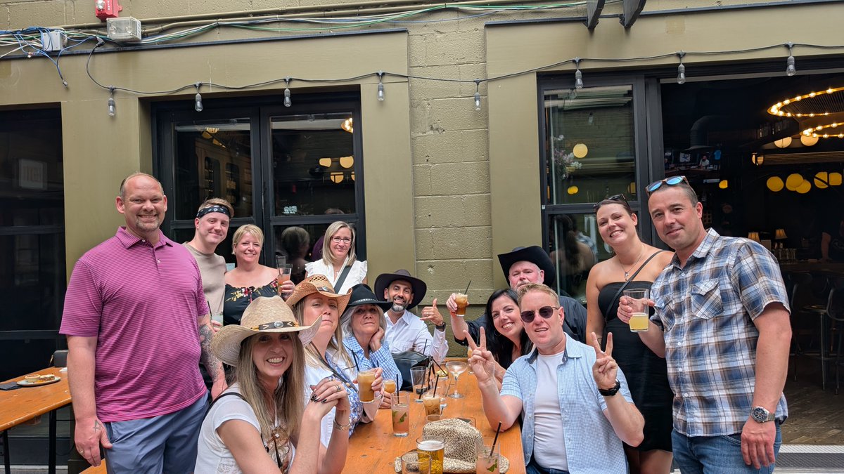 FossNational's tweet photo. Thank you to everyone who joined us for our annual Stampede event—this year's turnout was our best yet! Special thanks to Last Best Brewing &amp; Distillery for being such wonderful hosts and helping make this gathering truly memorable.

#CalgaryStampede #TeamFoss https://t.co/Rh2E5UiyK9