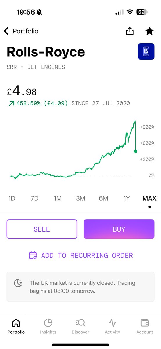 hitchjack86's tweet photo. @freetrade
 slight glitch in your share price I think, unless you know something everyone else doesn’t? I’d happily buy at this price! https://t.co/J307Unk6bw