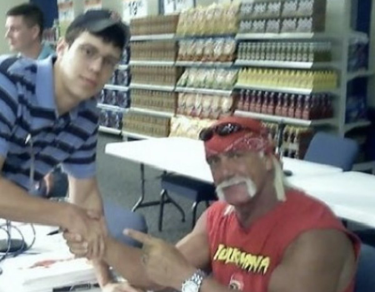 From a fan to a friend-working with Hulk Hogan was a thrill and a privilege. He was every bit the showman and entertainer we all grew up watching. Rest in peace, brother 🙏🏼 <a href="/HulkHogan/">Hulk Hogan</a> <a href="/WWE/">WWE</a> <a href="/WhiskeyRiff/">Whiskey Riff</a> <a href="/Walmart/">Walmart</a>