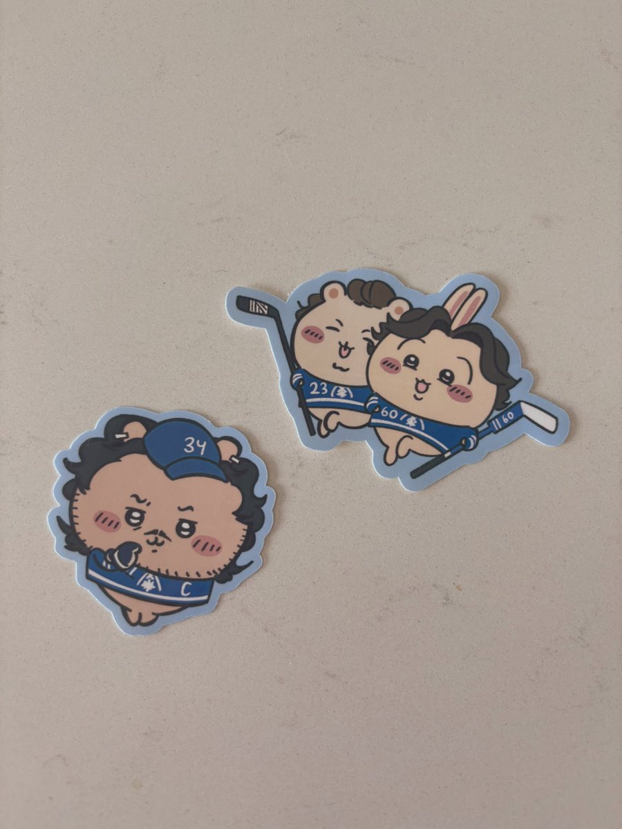 mitchysleafs's tweet image. Thank you soooo much for my cutie stickers @roguesparklings 🥹💙
