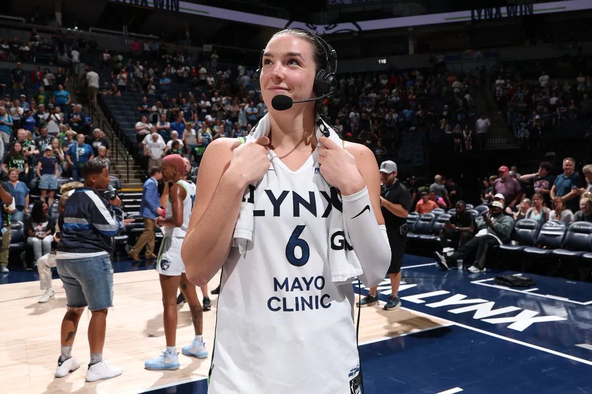 SwishAppeal's tweet image. The Lynx stole the show at #WNBAAllStar. But now, things get real for the league leaders.
Upcoming (and long-awaited) #WNBA Finals rematches with the Liberty will test their title-worthiness.
@becketto0 on what's at stake for Minnesota: buff.ly/wVD3HQ8
