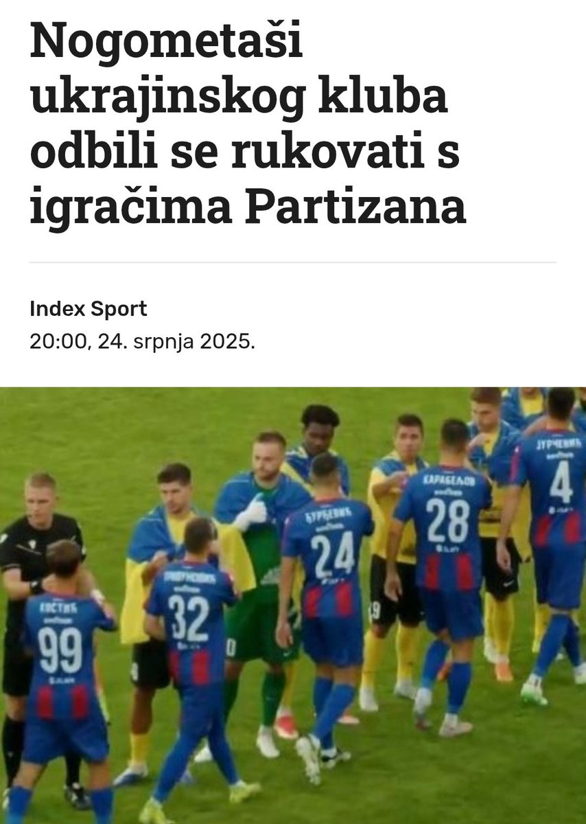 SINNYBOY2's tweet image. Trebali su igrači Partizana odbiti da se rukuju sa nacistima-dezerterima⁉️