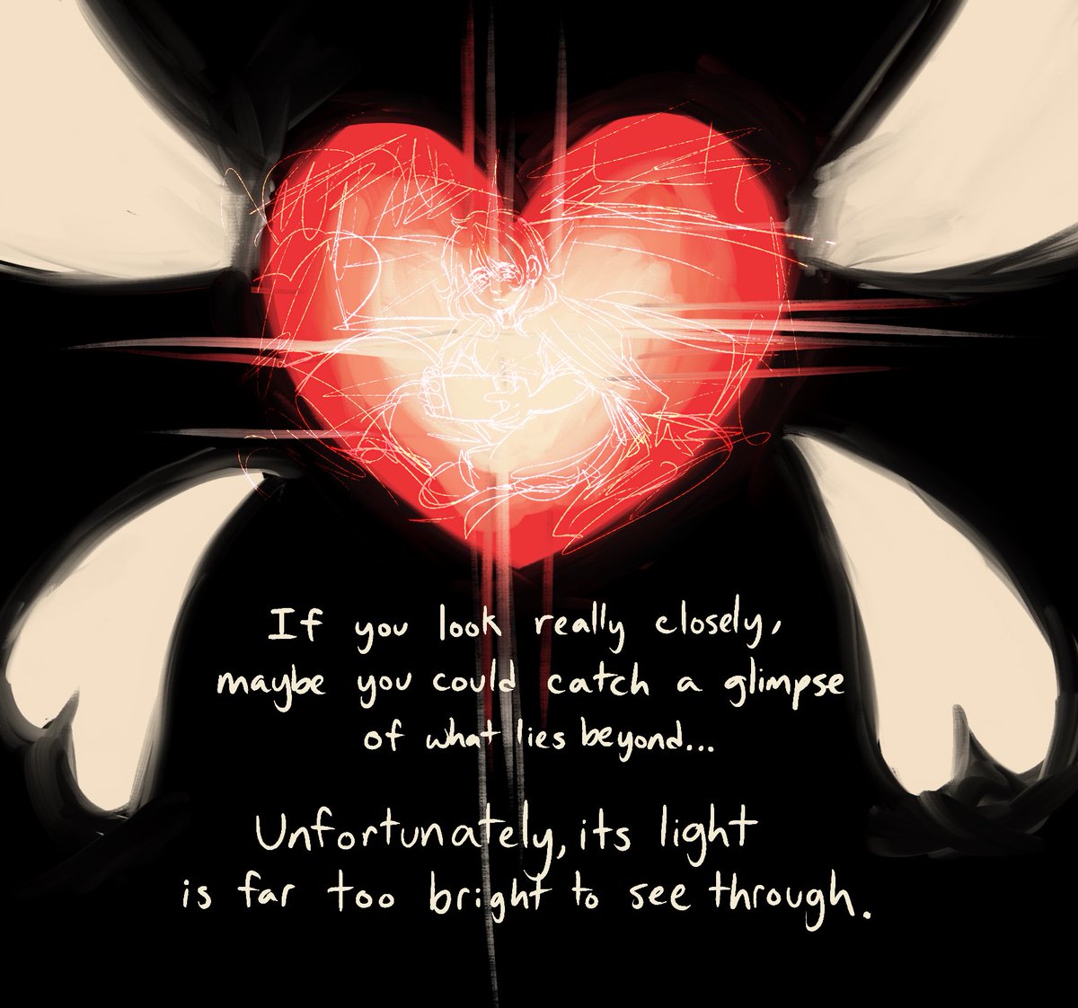 perivvinkless's tweet image. A little idea I had for the soul where its like a legend of zelda fairy- a ball of light with wings. I’m in there I think
#deltarune