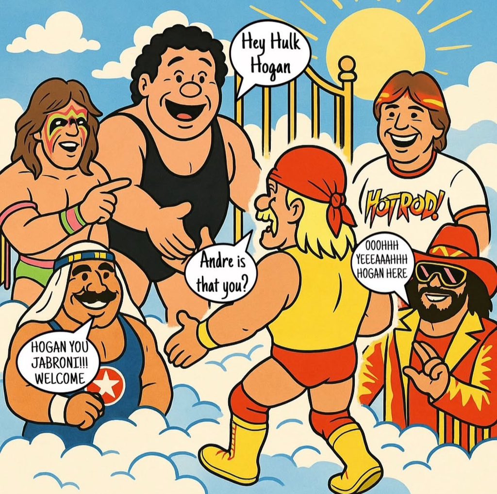 aujr's tweet photo. R.I.P. Hulk Hogan! https://t.co/lrlpNAnpe2