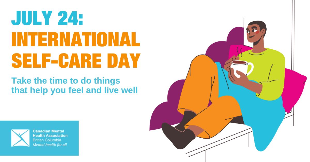 CMHA BC (@cmhabc) on Twitter photo #SelfCareDay is an opportunity to reflect on how you can best care for yourself and your wellbeing. Whether itās mindfulness practices, exercise, or journaling, self-care is essential.
Get inspiration in <a href="/CMHA_NTL/">CMHA National</a>ās #SelfCare guide: buff.ly/viT0SO4 #SelfCareDay is an opportunity to reflect on how you can best care for yourself and your wellbeing. Whether itās mindfulness practices, exercise, or journaling, self-care is essential.
Get inspiration in <a href="/CMHA_NTL/">CMHA National</a>ās #SelfCare guide: buff.ly/viT0SO4