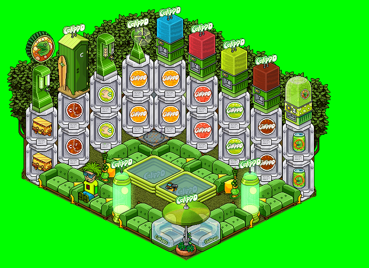 AHP_HH06's tweet photo. A Calippo Room by a user on @ESHabbo He had all the furniture + badges! A true collector ๐
#habbo #habbohotel #memories #oldschool #habbospain #spain #calippo #Ad https://t.co/uD8KBTN9Md