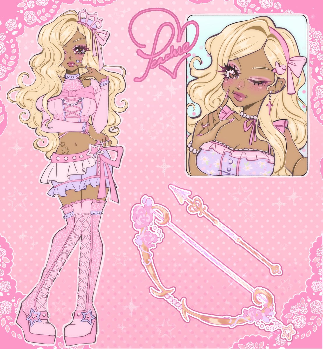 pastelpxchie's tweet photo. We turned ourselves into Kpop Demon Hunters! Meet ETOILE! ⭐️🎀#KPOPDEMONHUNTERS https://t.co/CxHvJZEgHP