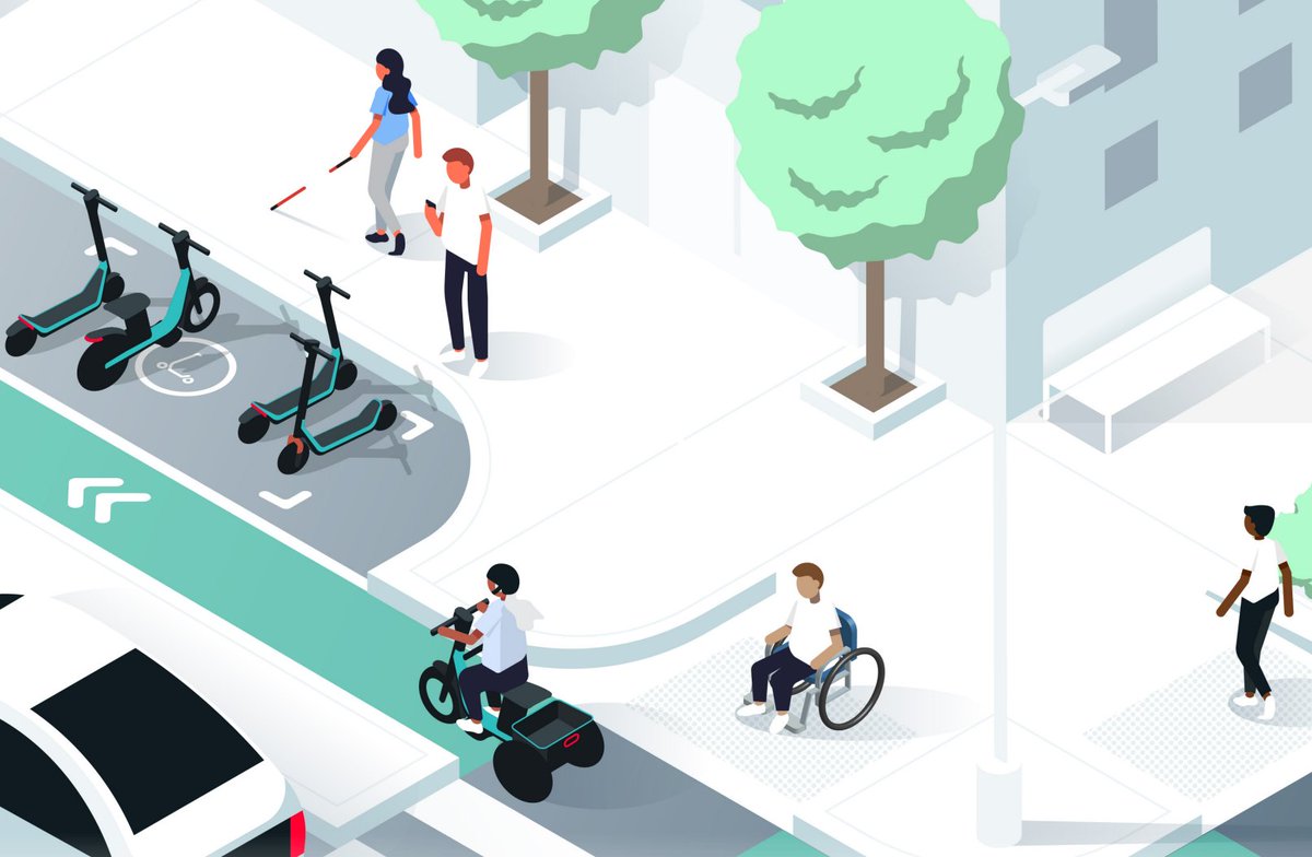 Cities_Today's tweet image. Report sets out what cities must do to make shared mobility inclusive
“It’s time we have a real conversation about what accessible micromobility looks like–then commit to action.”
👉 cities-today.com/report-sets-ou…
@VeoMobility #accessibility #micromobility #sharedmobility