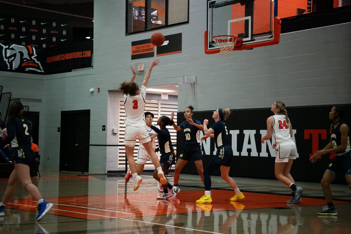 INTechWBB's tweet image. It's Throwback Thursday and this week we are throwing it back to November when we hosted Michigan-Dearborn and came out on top with a 92-61 win!! #techyeah 🧡