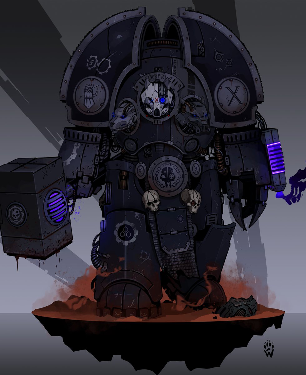 WolfdawgArt's tweet image. Blackshield, Cerberus - Horus Heresy
#conceptart #warhammercommunity #horusheresy