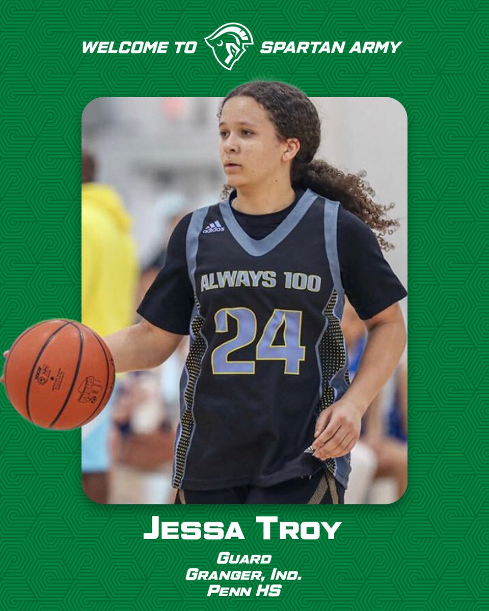 ⚔️ 𝑾𝒆𝒍𝒄𝒐𝒎𝒆 𝒕𝒐 𝒕𝒉𝒆 𝑺𝒑𝒂𝒓𝒕𝒂𝒏 𝑨𝒓𝒎𝒚 ⚔️

Welcome to Upstate Jessa!

She hails from Granger, Ind. and Penn HS. She's a multi-time All-State selection and ended her career sixth in career scoring at Penn HS.

🔗 | brnw.ch/21wUp1Z

#SpartanArmy ⚔️