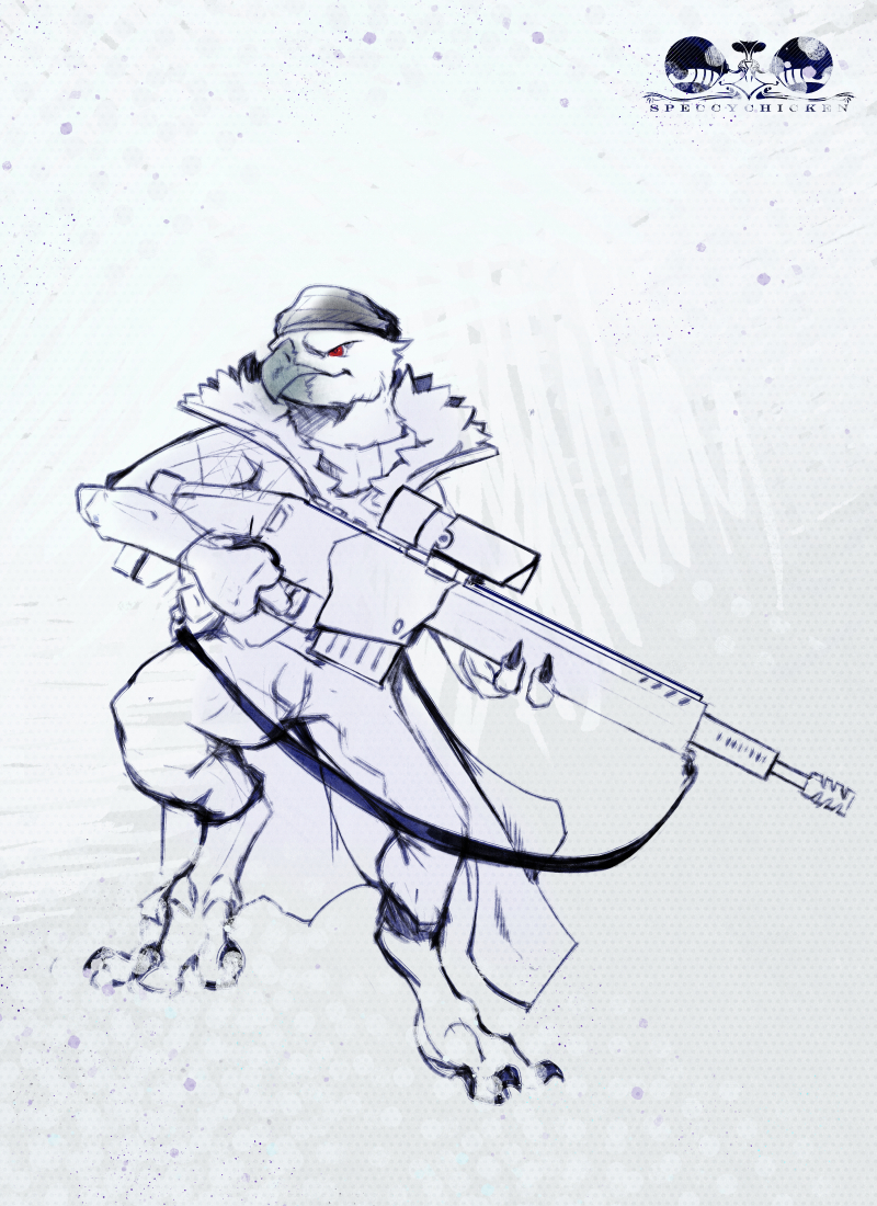 SpeccyChicken's tweet image. doodled an Atori_Birb