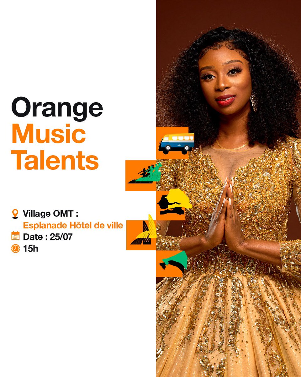 Tu es à Fatick et tu t'es inscrit(e) aux
#OrangeMusicTalents ?

Adiouza sera dans ta région demain avec les deux autres coachs pour des auditions comme on en a jamais vu !
Prépare ta voix, on arrive !

#Fanta