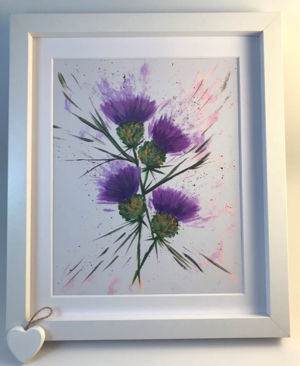 amazingraceart's tweet image. 💜Scottish Thistle original art print #MHHSBD #shopindie #CraftBizParty 
etsy.com/uk/listing/123…