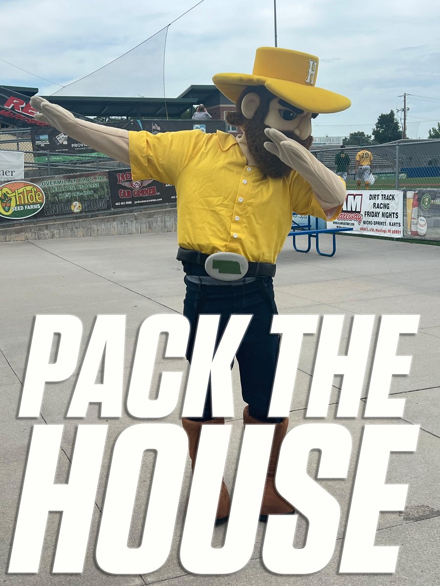 ❗Calling all Buster fans ❗

We need YOU to help us pack the house for the Busters LAST home game. Bring your family, friends, and Sodbuster pride out to support our team on Friday July 25th.

#gobsuters