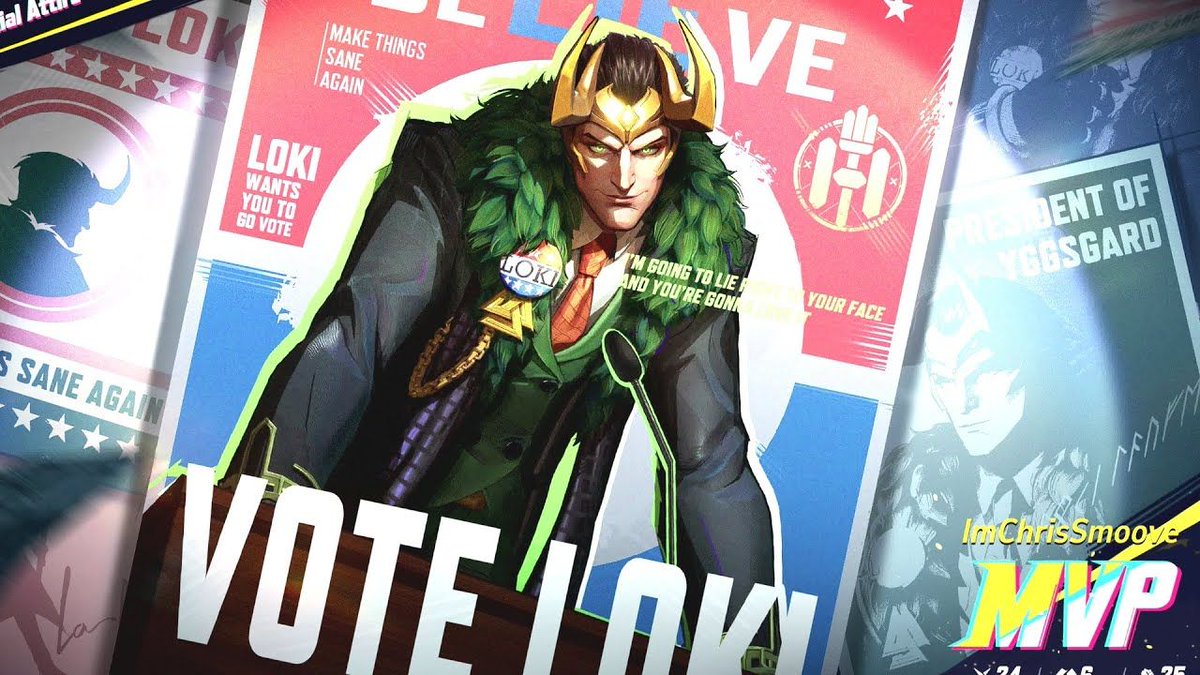 Marvel Rivals - Presidential Loki Switch for Win! youtube.com/watch?v=wvPC4D…