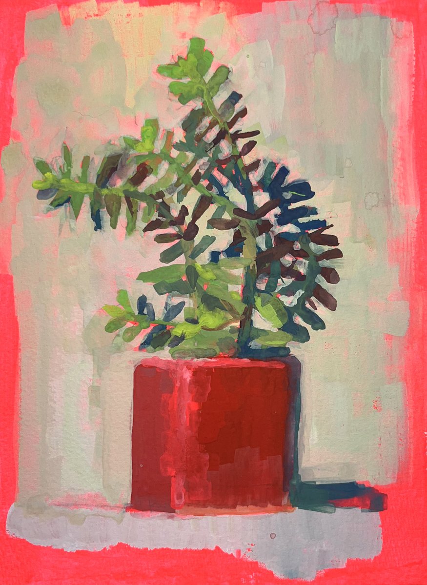 ceeejus's tweet image. another gouache 🪴