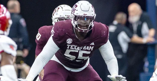 GigEm247's tweet image. Three things I think, three things I know on how Texas A&M OL Armaj-Reed Adams can have a big year in 2025.
247sports.com/college/texas-…